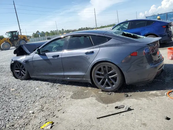 5YJSA1E65MF442157 2021 TESLA MODEL S - Image 2