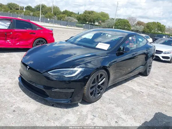 5YJSA1E65NF490968 2022 TESLA MODEL S - Image 2