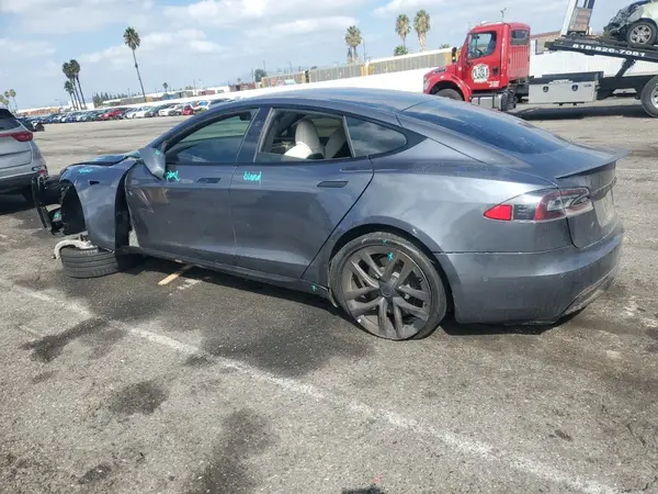 5YJSA1E66MF432060 2021 TESLA MODEL S - Image 2