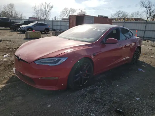 5YJSA1E66MF435931 2021 TESLA MODEL S - Image 1