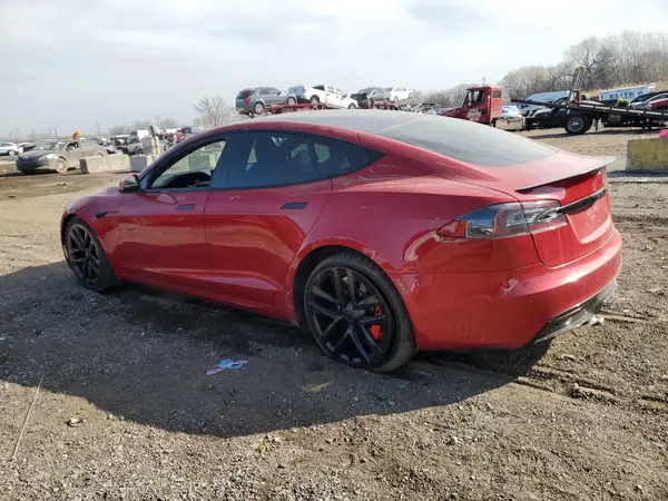 5YJSA1E66MF435931 2021 TESLA MODEL S - Image 2