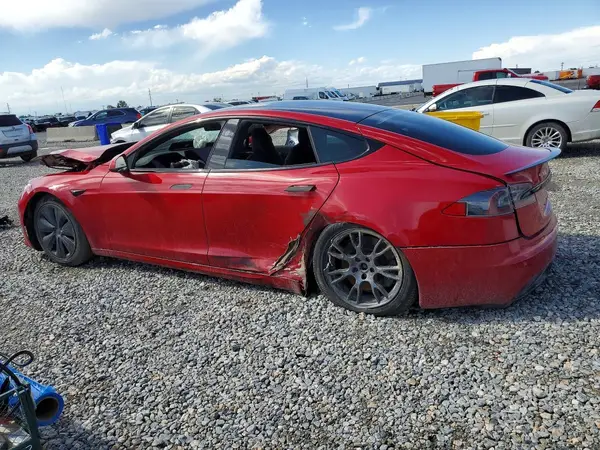 5YJSA1E66MF455905 2021 TESLA MODEL S - Image 2