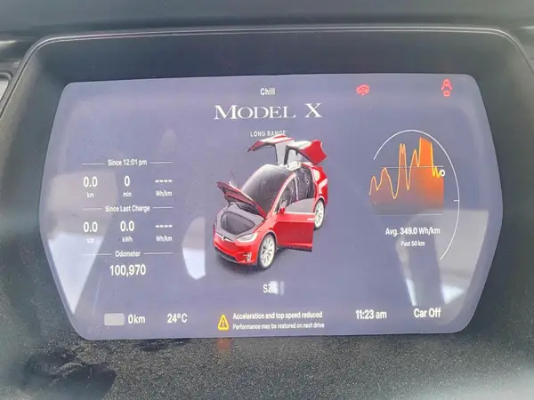 5YJXCAE22KF189454 2019 TESLA MODEL X - Image 8