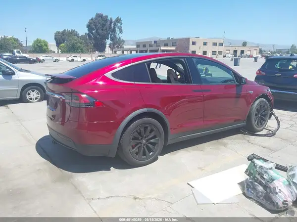 2016 TESLA MODEL X IAAI lot 45140359 auction photo 4