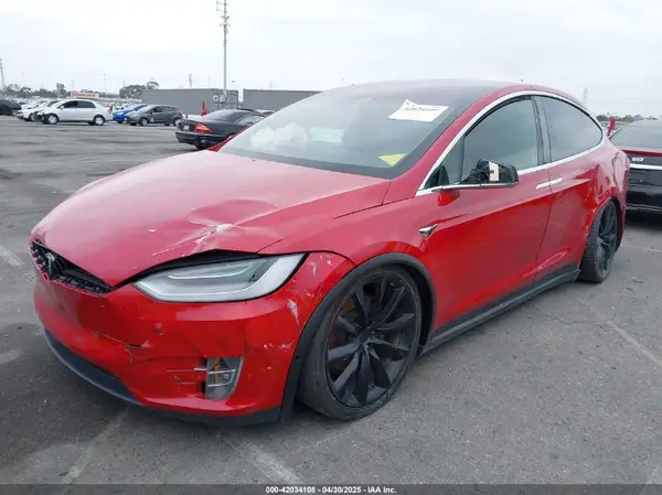 5YJXCBE24MF324376 2021 TESLA MODEL X - Image 2