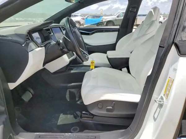 2017 TESLA MODEL X COPART lot 59008546 auction photo 7