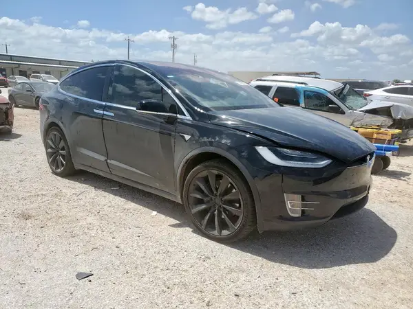2021 TESLA MODEL X COPART lot 61408035 auction photo 4