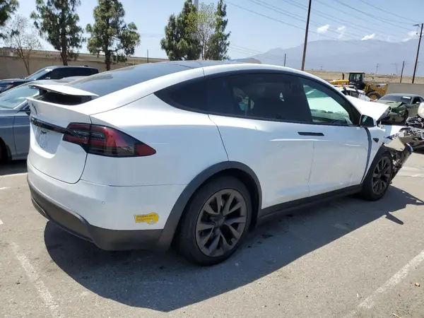 2021 TESLA MODEL X COPART lot 62170525 auction photo 3