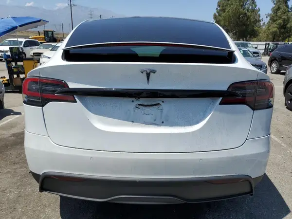 2021 TESLA MODEL X COPART lot 62170525 auction photo 6
