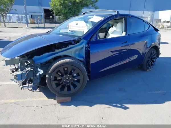 5YJYGAEE3MF299614 2021 TESLA MODEL Y - Image 2