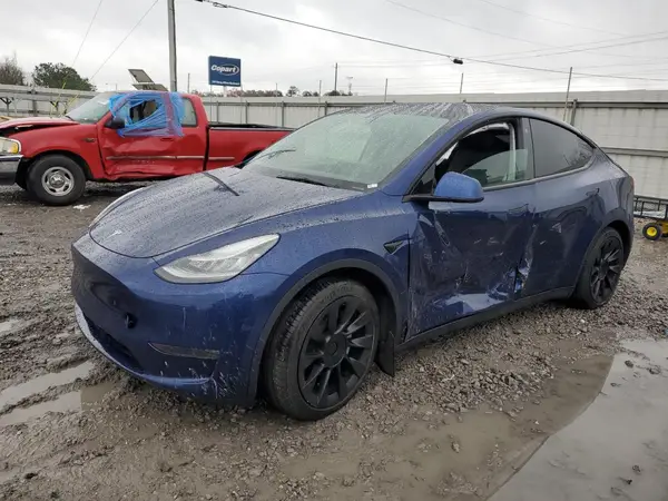 5YJYGAEE4MF125857 2021 TESLA MODEL Y - Image 1