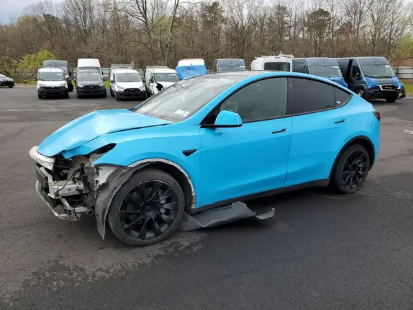 5YJYGAEE9MF191031 2021 TESLA MODEL Y - Image 1