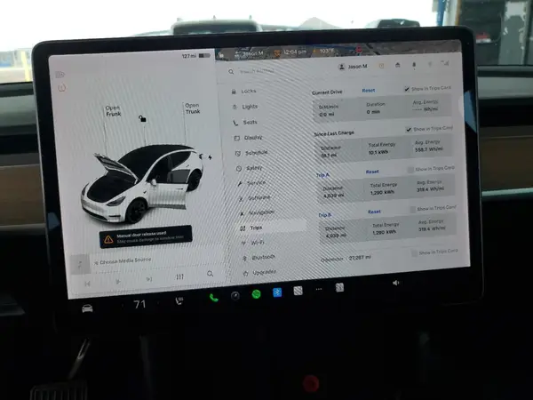 5YJYGAEE9MF260882 2021 TESLA MODEL Y - Image 8