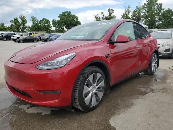 5YJYGDED4MF107299 2021 TESLA MODEL Y - Image 1