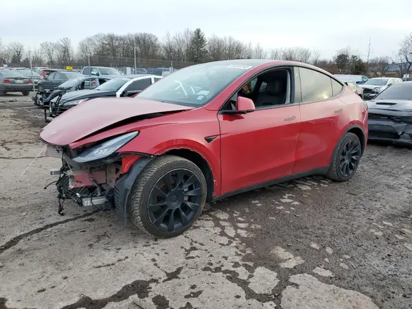 5YJYGDEE0MF175835 2021 TESLA MODEL Y - Image 1