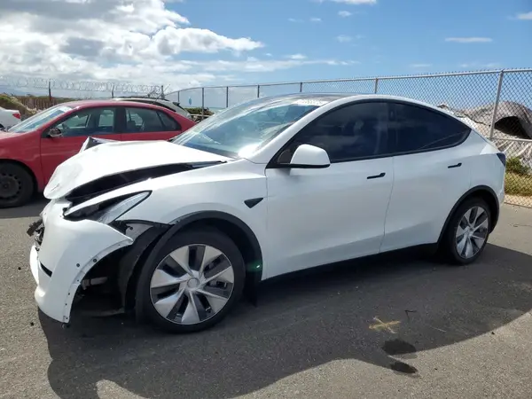 5YJYGDEE0MF285574 2021 TESLA MODEL Y - Image 1