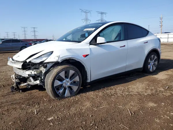 5YJYGDEE0MF296591 2021 TESLA MODEL Y - Image 1