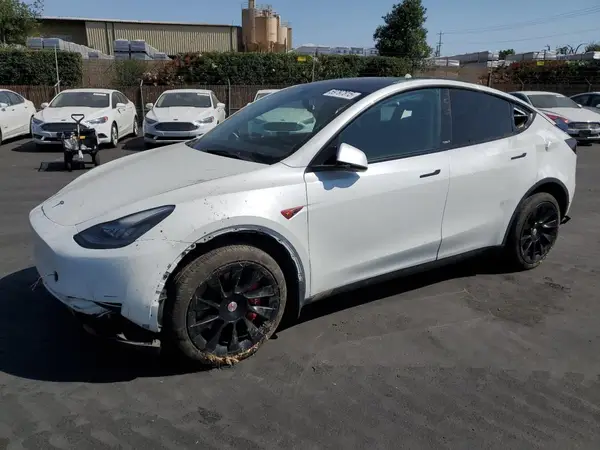 5YJYGDEE1MF265155 2021 TESLA MODEL Y - Image 1