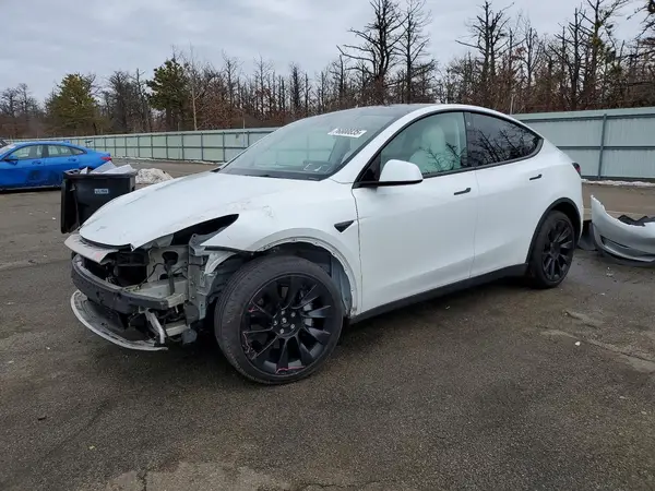 5YJYGDEE2MF088289 2021 TESLA MODEL Y - Image 1