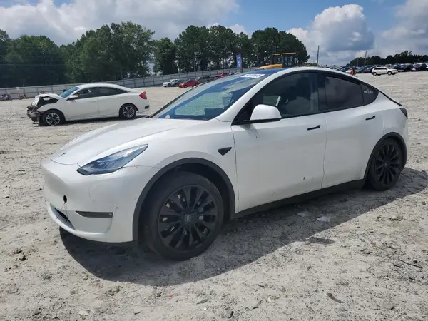 5YJYGDEE2MF203411 2021 TESLA MODEL Y - Image 1