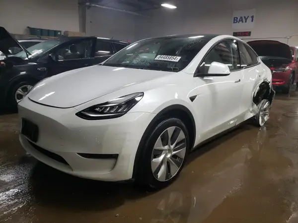 5YJYGDEE3MF106217 2021 TESLA MODEL Y - Image 1