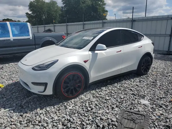 5YJYGDEE3MF192337 2021 TESLA MODEL Y - Image 1