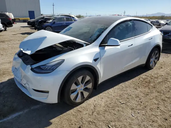 5YJYGDEE3MF195609 2021 TESLA MODEL Y - Image 1