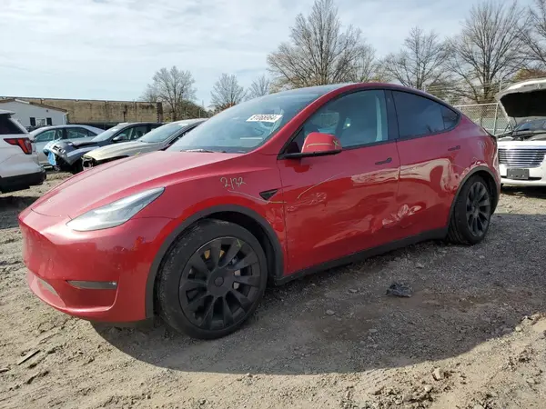 5YJYGDEE3MF278828 2021 TESLA MODEL Y - Image 1