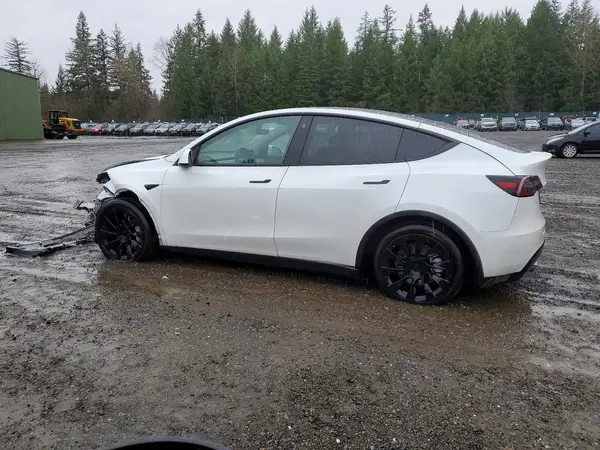 5YJYGDEE3MF286654 2021 TESLA MODEL Y - Image 2