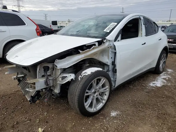 5YJYGDEE4MF063457 2021 TESLA MODEL Y - Image 1