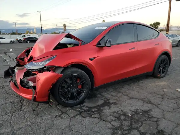 5YJYGDEE4MF069503 2021 TESLA MODEL Y - Image 1