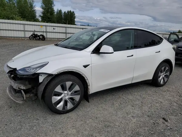 5YJYGDEE4MF239617 2021 TESLA MODEL Y - Image 1