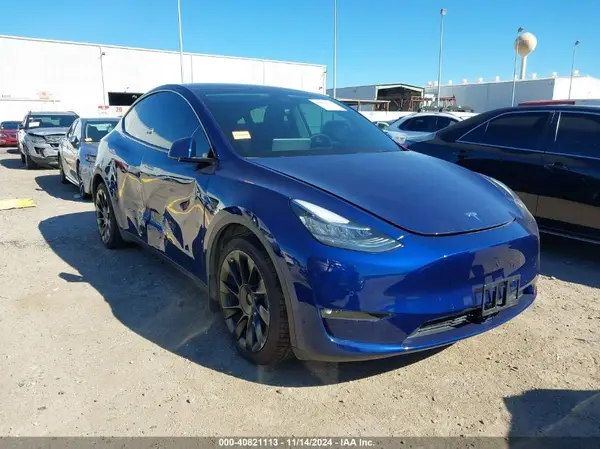 5YJYGDEE4MF263299 2021 TESLA MODEL Y - Image 1