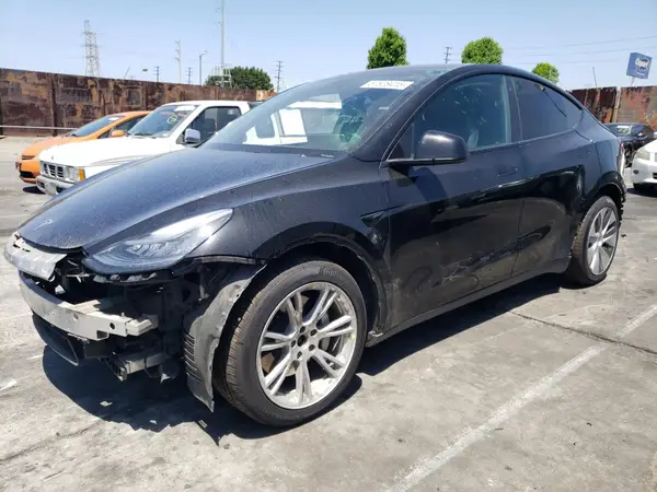 5YJYGDEE5MF060325 2021 TESLA MODEL Y - Image 1