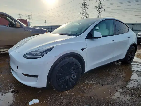 5YJYGDEE6MF076100 2021 TESLA MODEL Y - Image 1