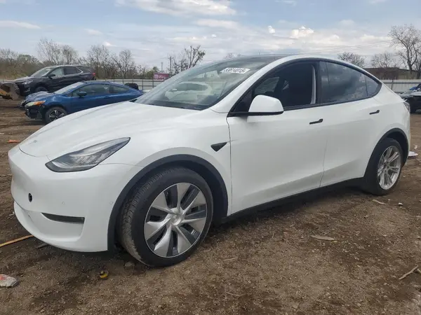5YJYGDEE6MF077764 2021 TESLA MODEL Y - Image 1