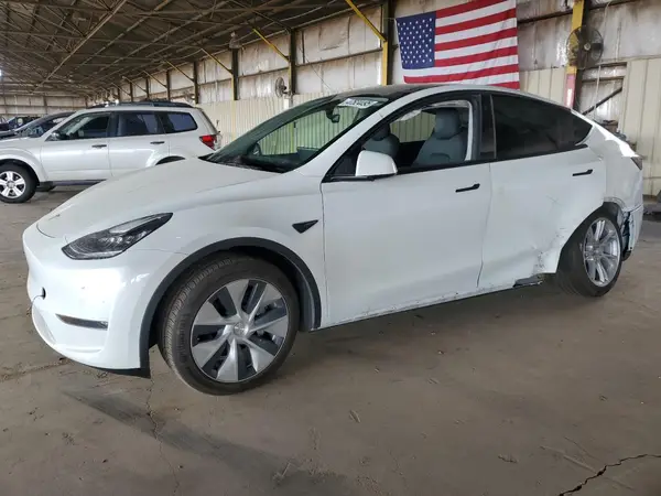 5YJYGDEE6MF085766 2021 TESLA MODEL Y - Image 1