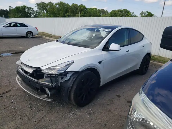 5YJYGDEE6MF087033 2021 TESLA MODEL Y - Image 1