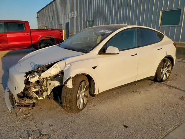5YJYGDEE6MF192414 2021 TESLA MODEL Y - Image 1