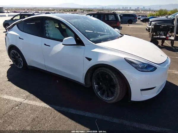 5YJYGDEE6MF257410 2021 TESLA MODEL Y - Image 1