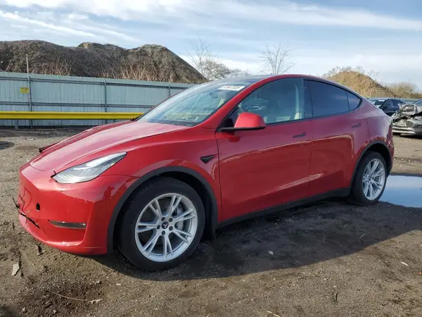 5YJYGDEE6MF258475 2021 TESLA MODEL Y - Image 1