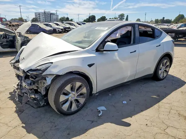 5YJYGDEE6MF262526 2021 TESLA MODEL Y - Image 1