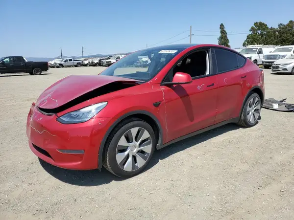5YJYGDEE7MF093861 2021 TESLA MODEL Y - Image 1