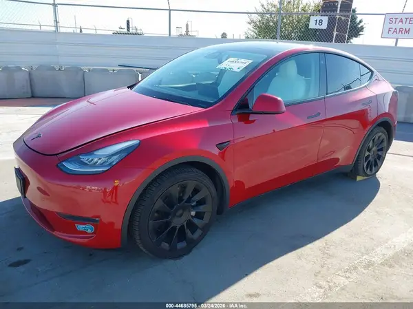 5YJYGDEE7MF099062 2021 TESLA MODEL Y - Image 2