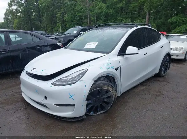 5YJYGDEE7MF108245 2021 TESLA MODEL Y - Image 2