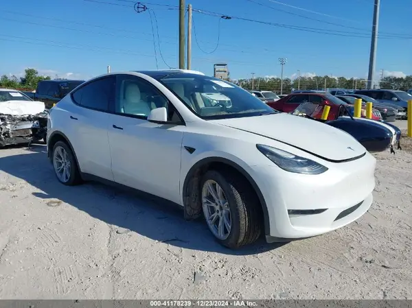 5YJYGDEE7MF268285 2021 TESLA MODEL Y - Image 1