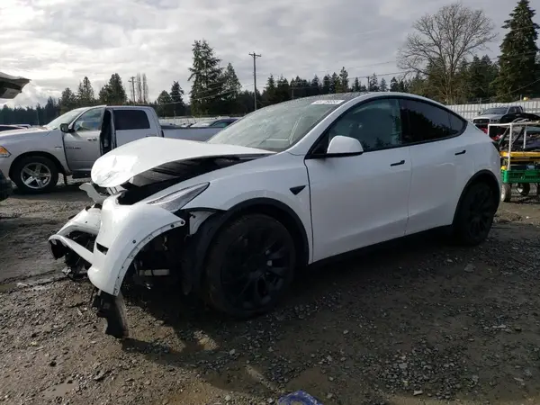 5YJYGDEE7MF269985 2021 TESLA MODEL Y - Image 1