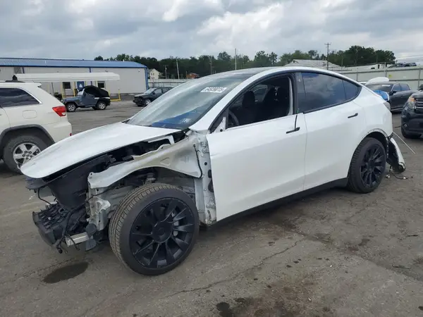 5YJYGDEE7MF293316 2021 TESLA MODEL Y - Image 1