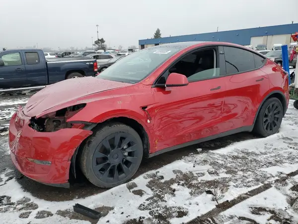5YJYGDEE8MF088393 2021 TESLA MODEL Y - Image 1