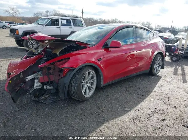5YJYGDEE8MF134885 2021 TESLA MODEL Y - Image 2